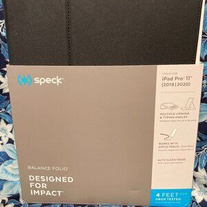 Speck - Balance Folio Case for Apple iPad Pro 11 2018- 2020  - Black